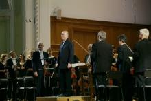 Пааво Ярви и Российский национальный оркестр. Фото – Ирина Шымчак